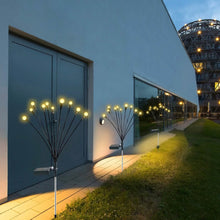 Load image into Gallery viewer, 2-Piece: Solar Firefly Lights Swaying Decorative Pathway Lamp
