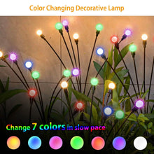 Load image into Gallery viewer, 2-Piece: Solar Firefly Lights Swaying Decorative Pathway Lamp
