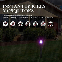 Load image into Gallery viewer, 2-Piece: Solar Waterproof Outdoor Bug and Mosquito Zapper
