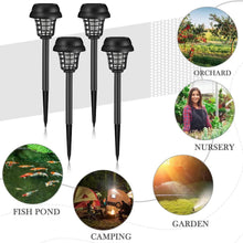Load image into Gallery viewer, 2-Piece: Solar Waterproof Outdoor Bug and Mosquito Zapper
