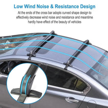 Load image into Gallery viewer, 2-Piece: Universal 110CM/43-Inch Car Roof Rack Cross Bar
