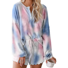 Load image into Gallery viewer, 2-Piece: Womens Tie Dye Print Suit
