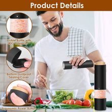 Load image into Gallery viewer, 2-Pieces: Electric Salt and Pepper Grinder Battery Powered with Adjustable Coarseness
