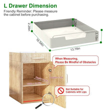 Load image into Gallery viewer, 2-Pieces: Pull Out Cabinet Organizers

