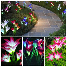 Load image into Gallery viewer, 2-Pieces: Solar Garden Lights Outdoor
