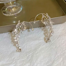 Load image into Gallery viewer, 2-Pieces: Trendy Minimalist Style Hip Hop Hollow Butterfly Ear Climber
