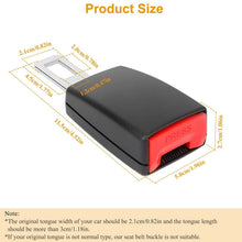 Load image into Gallery viewer, 2-Pieces: Universal Car Extension Socket Buckles
