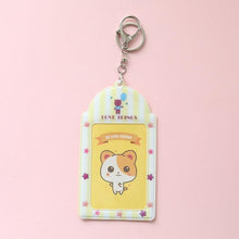 Load image into Gallery viewer, 2 Pockets Colorful Photo Card Holder Pockets for Mini Photo Sticker &amp; Name Card 3 Inch 6.35 x 9cm Photos with Key Chain Album Gifts For Valentines Day
