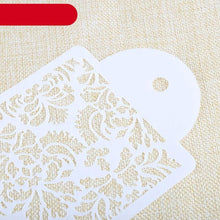 Load image into Gallery viewer, 2 Style Cake Side Cupcake Cake Sugarcraft Decoration Cake Mould Plastic Baking Cake Decorating Tool 2 Pieces Cupcake Stencil Cake Side Decorating Templates Powdered Sugar Template Wedding Cake Decor Flower Molding
