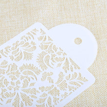 Load image into Gallery viewer, 2 Style Cake Side Cupcake Cake Sugarcraft Decoration Cake Mould Plastic Baking Cake Decorating Tool 2 Pieces Cupcake Stencil Cake Side Decorating Templates Powdered Sugar Template Wedding Cake Decor Flower Molding
