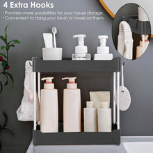 Load image into Gallery viewer, 2-Tier Under Sink Shelf Organizer
