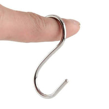 Load image into Gallery viewer, 20-Piece: Household Holder Kitchen Stainless Steel S Shaped Hooks
