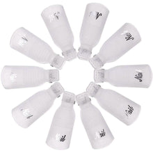 Load image into Gallery viewer, 20-Piece Set: Plastic Acrylic Nail Art Soak Off Cap Clip UV Gel Polish Remover Wrap Tool
