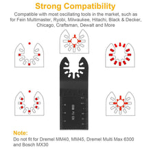 Load image into Gallery viewer, 20-Pieces Set: Saw Blade Metal Oscillating Multitool Cutter Fit

