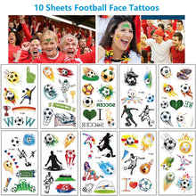 Load image into Gallery viewer, 20 Sheet 2022 Football World Cup Football Sports Face Sticker
