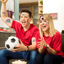 Load image into Gallery viewer, 20 Sheet 2022 Football World Cup Football Sports Face Sticker
