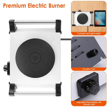 Load image into Gallery viewer, 2000W Electric Burner Portable Coil Heating Hot Plate Stove Countertop
