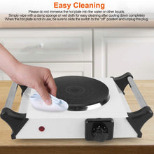 Load image into Gallery viewer, 2000W Electric Burner Portable Coil Heating Hot Plate Stove Countertop
