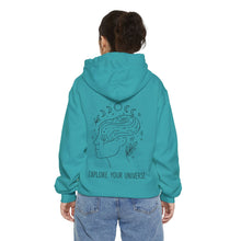 Load image into Gallery viewer, Explore Your Uniqueness Hoodie, Garment-Dyed Unisex Hoodie, Cozy Gift for Explorers, Comfortable Everyday Wear, Perfect for All Occasions
