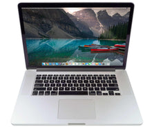Load image into Gallery viewer, Apple MacBook Pro (15-inch Late 2013) 2.3 GHz I7-4850HQ 8GB 256GB SSD (Silver)
