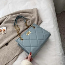 Load image into Gallery viewer, 2021 Fashion Shoulder Bag Women Travel Bags Leather Pu Quilted Bag - Female Trendy Luxury Designer Handbags
