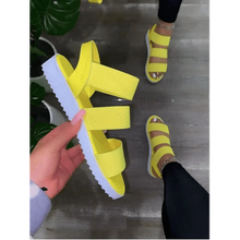 Load image into Gallery viewer, 2021 Fashion Women Sandals New Elegant Comfortable Design Womens Flat Open Toe Sandals
