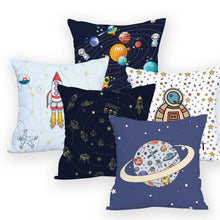 Load image into Gallery viewer, 2021 New Space Home Pillow Universe Sun Planet Pillows Decorative Throw Pillow Cover Universe Outer Space Planets Star Pillow Case Pillow Cushion Covers Decorative Pillow Spaceship Cover
