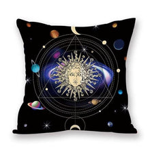Load image into Gallery viewer, 2021 New Space Home Pillow Universe Sun Planet Pillows Decorative Throw Pillow Cover Universe Outer Space Planets Star Pillow Case Pillow Cushion Covers Decorative Pillow Spaceship Cover
