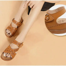 Load image into Gallery viewer, 2021 Summer Classic Women's Sandals Elegant Buckle Strap Design Comfortable Women Shoes
