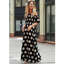 Load image into Gallery viewer, Women Summer And Autumn Fashion A-Line One-Shoulder High Waist Dresses - Fashion Summer Dresses For Women
