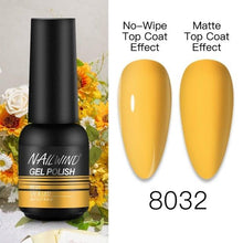 Load image into Gallery viewer, NEW TREND Modern fashion Red Gel Nail Polish For Nails  Permanent UV LED 8ml Matte Glossy High Quality Fashion Design For Women and Ladies
