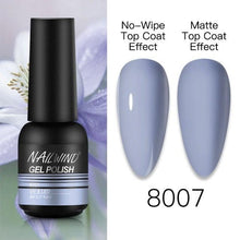 Load image into Gallery viewer, NEW TREND Modern fashion Red Gel Nail Polish For Nails  Permanent UV LED 8ml Matte Glossy High Quality Fashion Design For Women and Ladies

