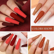 Load image into Gallery viewer, TREND Matte 7.5ML Nail Gel Polish Base Matte Coat UV LED Home Manicure Luxury Matte Design Luxury Nail Gel For Womens and Girls

