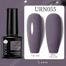Load image into Gallery viewer, TREND Matte 7.5ML Nail Gel Polish Base Matte Coat UV LED Home Manicure Luxury Matte Design Luxury Nail Gel For Womens and Girls
