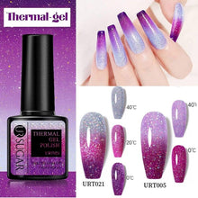 Load image into Gallery viewer, 2022 NEW Purple Gel Nail Polish UV Color Changing Gel Nail Polish Stylish Three Layer Effect For Womens
