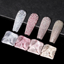 Load image into Gallery viewer, 2022 New Reflective Glitter Nail Gel 8ml  Permanent UV/LED Glossy Effect Popular Diamond Nail Gel Design For Womens
