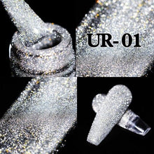 Load image into Gallery viewer, 2022 New Reflective Glitter Nail Gel 8ml  Permanent UV/LED Glossy Effect Popular Diamond Nail Gel Design For Womens
