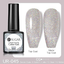 Load image into Gallery viewer, 2022 New Reflective Glitter Nail Gel 8ml  Permanent UV/LED Glossy Effect Popular Diamond Nail Gel Design For Womens
