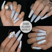 Load image into Gallery viewer, 2022 New Reflective Glitter Nail Gel 8ml  Permanent UV/LED Glossy Effect Popular Diamond Nail Gel Design For Womens
