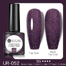 Load image into Gallery viewer, 2022 New Reflective Glitter Nail Gel 8ml  Permanent UV/LED Glossy Effect Popular Diamond Nail Gel Design For Womens
