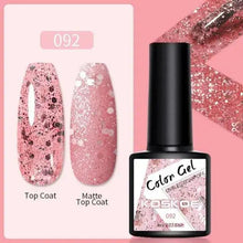 Load image into Gallery viewer, Spring Summer Nail Gel Polish Colorful UV LED Diamond Stylish Glossy and Matte Fashion Design For Womens
