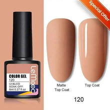Load image into Gallery viewer, Spring Summer Nail Gel Polish Colorful UV LED Diamond Stylish Glossy and Matte Fashion Design For Womens

