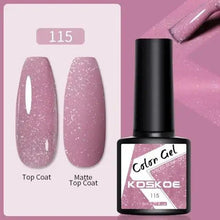 Load image into Gallery viewer, Spring Summer Nail Gel Polish Colorful UV LED Diamond Stylish Glossy and Matte Fashion Design For Womens

