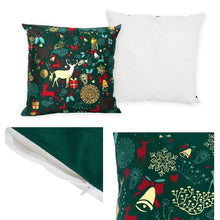 Load image into Gallery viewer, 2022 Santa Claus Christmas Pillowcase Decor For Home Christmas Throw Pillow Covers Decorative Snowman Santa Claus Pillow Covers Linen Cushion Cover Couch Pillow Cases Merry Christmas Ornament Xmas Gifts 45x45CM
