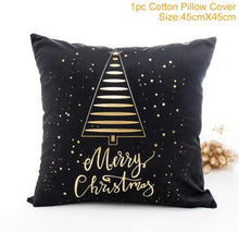 Load image into Gallery viewer, 2022 Santa Claus Christmas Pillowcase Decor For Home Christmas Throw Pillow Covers Decorative Snowman Santa Claus Pillow Covers Linen Cushion Cover Couch Pillow Cases Merry Christmas Ornament Xmas Gifts 45x45CM
