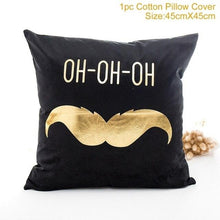 Load image into Gallery viewer, 2022 Santa Claus Christmas Pillowcase Decor For Home Christmas Throw Pillow Covers Decorative Snowman Santa Claus Pillow Covers Linen Cushion Cover Couch Pillow Cases Merry Christmas Ornament Xmas Gifts 45x45CM
