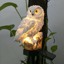 Load image into Gallery viewer, Solar LED Waterproof Premium Garden And Yard Lamp In Shape Of Owl With Stand And Solar Base Pathway Luxury Decoration

