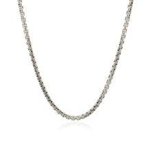 Load image into Gallery viewer, 2.4mm 14k White Gold Round Box Chain
