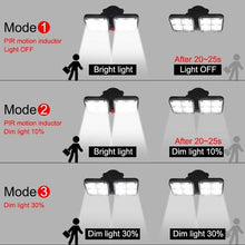 Load image into Gallery viewer, 20W Super Bright Solar Lights 120 LED IP65 Waterproof
