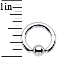 Load image into Gallery viewer, 10G 3/8 Stainless Steel BCR Captive Ring
